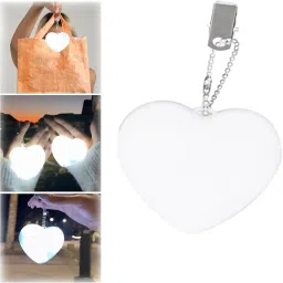 Sensor Bag Light for Purses, White Touch-Activated Purse Light with Heart Design for Easy Item Finding in Dark Handbags, Totes, and Backpacks image 1