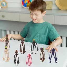 8 Pcs Cake Toppers,Horror Figures Set,Cake Decoration,Action Man Dolls for Cake Decoration and Collectible Display, Perfect for Halloween and Themed Parties image 4