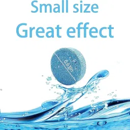 BISHNAMO 30 Pcs Car Wiper Detergent Effervescent Tablets Washer Auto Windshield Cleaner Glass | Pack of 30 image 1