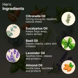 Mosquito Away Roll On | Organic Mosquito Repellent | Up to 4 Hours Protection | Safe for Kids & Adults | Essential Oils blend - 10ml image 3