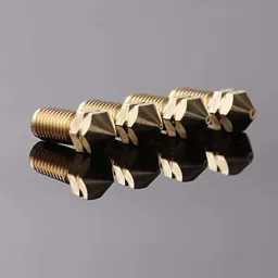 4-Pack 3D Printer Spare Parts Brass Print Cores Nozzle Pack for 3.0mm Ultimaker 3 Extended Ultimaker3 Ultimaker S5 3D Printer image 2