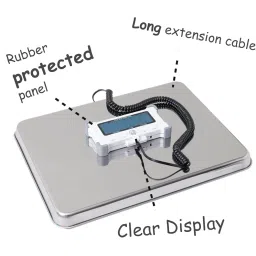 King Mills Extra Wide Heavy Duty Scale for Body Weight, 300kg/660 Lb Bariatric Scale with Easy to Read External Digital Display,Gift for Plus Size Person Over 500lbs image 4