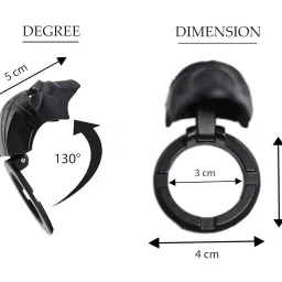 MR WAGON - Protective Car Start Stop Button Cover Iron Man -Open Close Ignition Cap for Bike and Car -Decorative Car Push Start Button Cover- Auto Accessories for Car Interior (4 cm) Diameter image 3