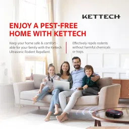 Kettech Ultrasonic Rodent Repellent for Home - Indoor & Outdoor Pest Control, Repels Mice, Rats, Squirrels image 1