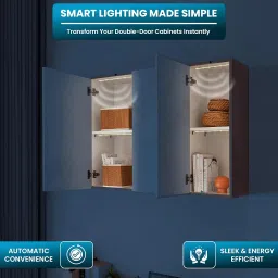 Blackt Electrotech BT02DC 12/24 DC IR Sensor for Single Door Cabinet, Closet, Wardrobe -Automatic Opening and Closing (DoubleDoor) image 5