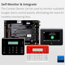 YOLINK LoRa Smart Outdoor Contact Sensor, Gate & Shed Door Sensor, Universal Contact-Closure Sensor, Email/SMS/Push Alerts, 1/4 Mile Range, Alexa, IFTTT, Home Assistant (Hub Required) image 2