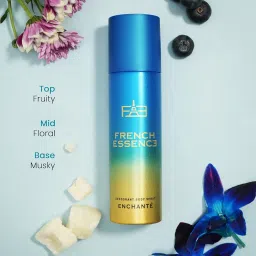 French Essence Luxury Gift Set For Men - Perfume 60Ml & Deodorant 120Ml | Perfume and Deo Combo|Premium Gift for Husband & Boy Friend (enchante) image 5