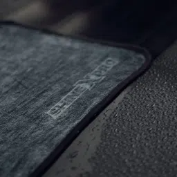 ShineXPro Microfiber Car Cleaning Cloth - OG Soft 500 GSM Extra Large (35x75 CM) Microfiber Cloth for Car and Bike - Suede Edging for Scratchless Drying and Detailing (Pack of 2, Grey) image 4