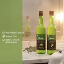 URBANMAC HERBAL NATURAL EXTRACT HAIR COLOR (1000 ML) AMMONIA FREE, BLACK image 3