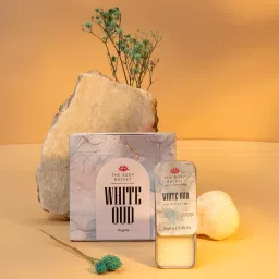 White Oud Alcohol Free Solid Perfume - 10 Gm | Pocket Friendly and Easy to Apply | Natural Handmade Toxic Chemical Free | Long-Lasting & Strong Cologne Fragrance | Gift for Men & Women image 2