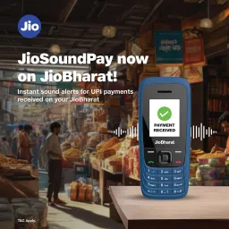 JioBharat V4 4G Phone with JioTV, JioHotstar, UPI, JioSoundPay,JioSaavn, Long Lasting Battery, LED Torch, Digital Camera | Blue | Locked for JioNetwork image 2