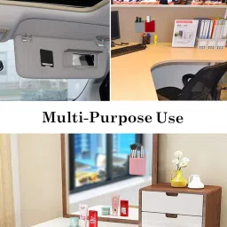 Stealodeal Silicone Silver Multipurpose Adhesive Phone Jacket Card & Earphone Mobile Holder Pouch for ALL image 4