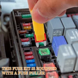 Xfopz 120Pcs Fuse Assortment Kit, Car Boat Truck SUV Auto Automotive Assorted Replacement Blade Mini Fuses -2A 3A 5A 7.5A 10A 15A 20A 25A 30A 35A with Fuse Puller (120) image 5