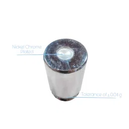 JewelTech 200WGT Iron 200gm Calibration Weight Scale with Chrome Finish image 1