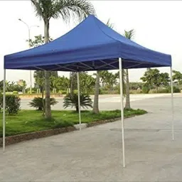 Deluxe 10x10 Feet Gazebo - Premium Outdoor Retreat with Enhanced Features (Only Gazebo Top Fabric) (Blue) image 1