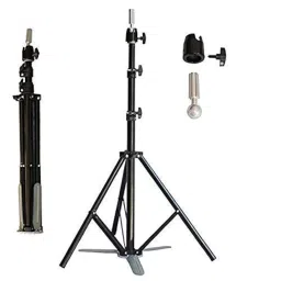VIVIAN Adjustable Mannequin Head Tripod Stand Salon Hair Hairdressing Training Display Stand Holder Dummy Wig Head Tools Accessories.,Pack of 1 image 3