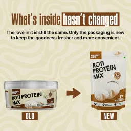 BeastLife Roti Protein 500g | Make Roti’s Protein Rich | Clean, Plant-Based Protein Powder|High-Protein|Easy to use & Ideal for All Ages image 2