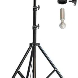 VIVIAN Adjustable Mannequin Head Tripod Stand Salon Hair Hairdressing Training Display Stand Holder Dummy Wig Head Tools Accessories.,Pack of 1 image 4