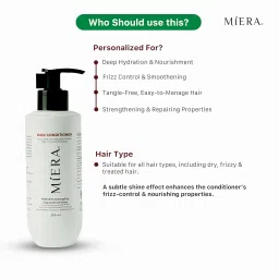 MIERA Gentle Care Combo | Shampoo, Conditioner & Body Lotion | Nourish, Smooth & Hydrate Your Hair & Skin image 4