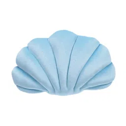 The Style Sutra Decorative Throw Pillow Holiday Comfortable Car Dorm Bedding Seashell Pillow Light Blue 46x33cm | Home Decor| Pillows image 1