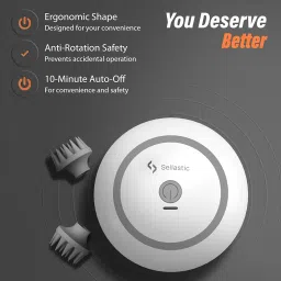 SELLASTIC GlowBall Head Massager for Scalp | Red Light Therapy for Hair Growth Fall Control | 3 Speed Mode | Waterproof & Detechable Heads | Stress Relief & Relaxation, Handheld & Deep Cleansing Massage image 5