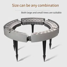 Ahuja International Led Tree Hugging Light Outdoor IP65 Waterproof Spotlight Garden Scene Palm Tree 12w Color Circular Tree Illumination Light, Warm White, Customizable (Pack of 7) image 4