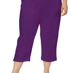 brinns WPSCP016 Women Purple Capri-picture-0