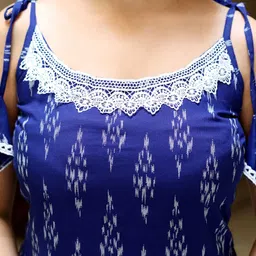 vedraj Women Printed Cotton Rayon Straight Kurta image 3