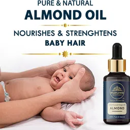 wildflower essentials Oil 100% Pure & Natural Cold Pressed Almond Oil For Hair, Face, Skin & Body-picture-18