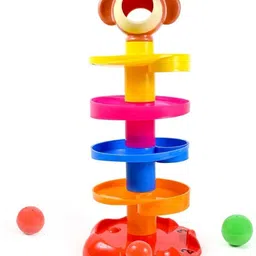 voxel Ball Drop and Roll Swirling TowerV229-picture-24
