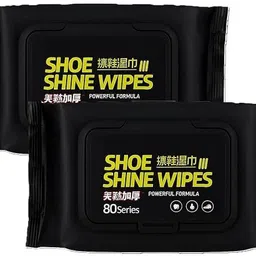 OPTOFOX Shoe Shine Wipes – Powerful Formula Cleaning & Polishing Wipes (80 Sheets) Cleaner-image-23