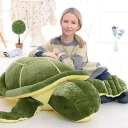 the modern trend Multicolor turtle big size tortoise soft toys for kids girls home decoration - 60 cm-picture-24