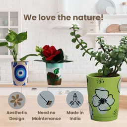 rusticworld 4456 Terracotta Vase image 4