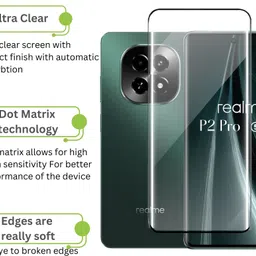 KWINE CASE Edge To Edge Tempered Glass for Realme P2 Pro 5G image 4
