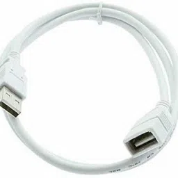 TECHON TV-out Cable USB Extension Cable USB 2.0 Extension Cord Type A Male to Female Data Transfer for Keyboard, Mouse, Flash Drive, Printer, Camera 1.5 m Reversible USB 2.0 (Compatible with Laptop, Mouse, Keyboard, Flash drive, Printer, White)-picture-18