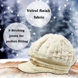 true indian Self Design Skull Cap image 2