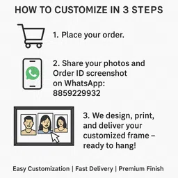 metaverse home decor Customized Gifts for Daughter | Photo Frame | Personalized Gift for Daughter 12 inch Personalized Gifts for Daughter, Customized Gifts for Daughter | Photo Frame image 3