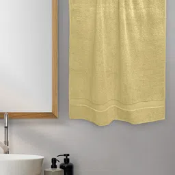 Aura Yellow 650 GSM Cotton Bath Towel-picture-28