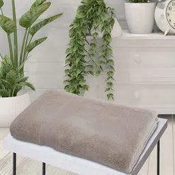 Signature Beige Cotton 380 GSM Bath Towel image 5