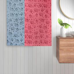 FABINALIV Kids Grey & Red 2 Pieces Printed Cotton 300 GSM Bath Towel-picture-41