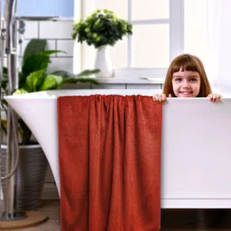 YK Girls Microfiber 1 Piece Bath Towel 450 GSM-picture-37