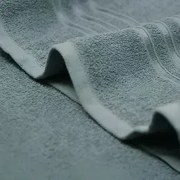 Signature Grey Regular Cotton Bath Towel image 3