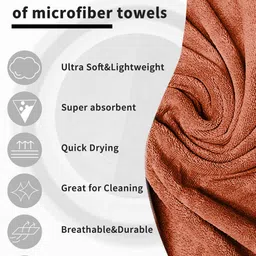 Aura Rust 450 GSM Small Bath Towels image 5
