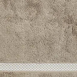 SPACES Set Of 2 Brown Solid 600 GSM Pure Cotton Hand Towels image 3
