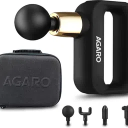 AGARO 33717 Insignia Handheld Percussion Massage Gun, 2500mAh, Portable, Brush Motor Massager-image-37