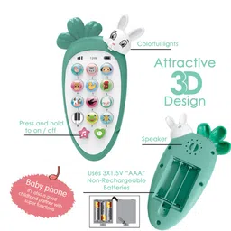 npu Smart Kids Rabbit Phone, Musical Sound Toys, Best Gift For Kids_NP100 image 3