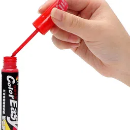 fixcare Car Paint Pen Red, Car Touch Up Paint Pen Red Car Body Filler Putty image 2