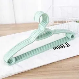 madoverhangers All purpose hanger for clothes Plastic Dress Pack of 10 Hangers ForDress image 4