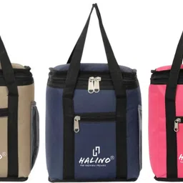 halino COMBO PACK OF 3 INSULATED LUNCH BAG TIFFIN BAG FOOD CARRY BAG Waterproof Lunch Bag-picture-11