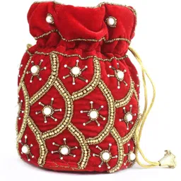 beijobolsa Women Red Potli-picture-17